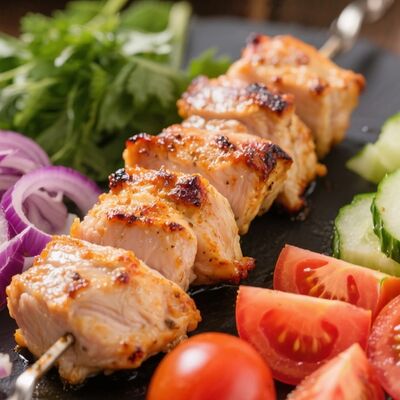 Шашлык из филе куриного бедрав СВОЯ КУХНЯ по цене 698 ₽