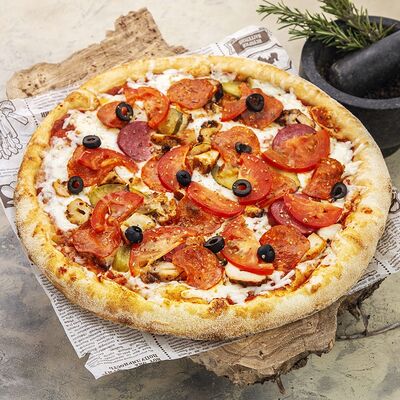 Пицца Римская 40 см в 7 небо по цене 815 ₽