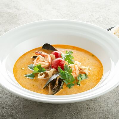 Том ям с морепродуктами на кокосовом молоке в Склад 22 по цене 790