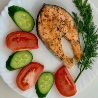 Стейк из форели в Теннис