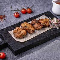 Шашлык из телячьей мякотив Золотой шампур