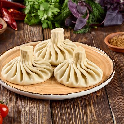 Хинкали с телятиной в Бачо&хинкали по цене 416 ₽