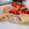 Омлет с ветчиной, томатами и сливочным сыром в Кристалл по цене 740