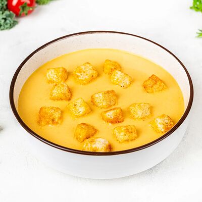 Сырный крем-суп в У Палыча. С пылу, с жару! по цене 287 ₽