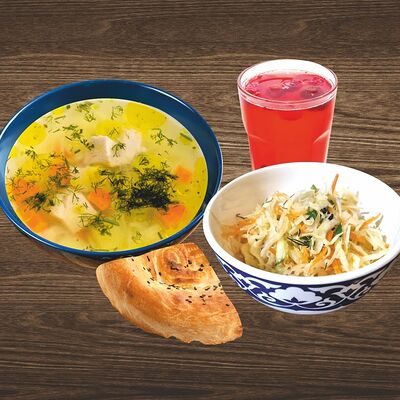 Комбо обед Лёгкий в ИСКАНДЕР по цене 435 ₽