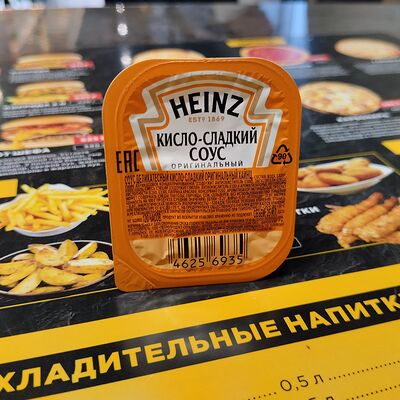 Соус Кисло-сладкий Хайнс в Бургерная 1 по цене 55 ₽