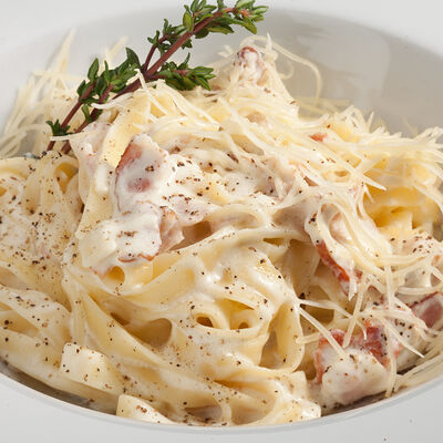 Тальятелле Карбонара в Il Canto по цене 880 ₽