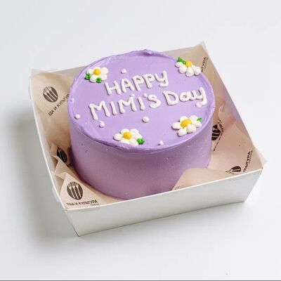 Бенто-торт сиреневый в Горький 1932 по цене 2100 ₽