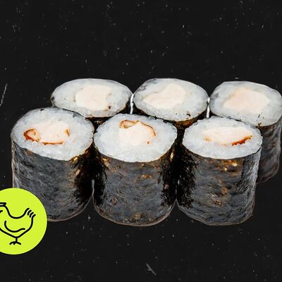 Классические роллы с копченой курицей в Monkey Sushi по цене 210 ₽