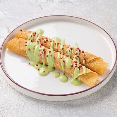 Блины с кремом Матча-фисташка в Шоколадница по цене 450 ₽