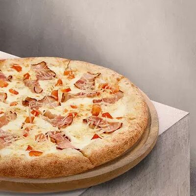 Карбонара 25 см в EDOO Rolls & Pizza по цене 705 ₽