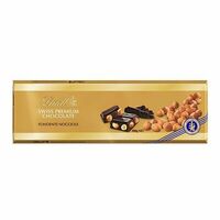 Шоколад темный Lindt Gold с фундуком Швейцария в Азбука Вкуса Экспресс Меню