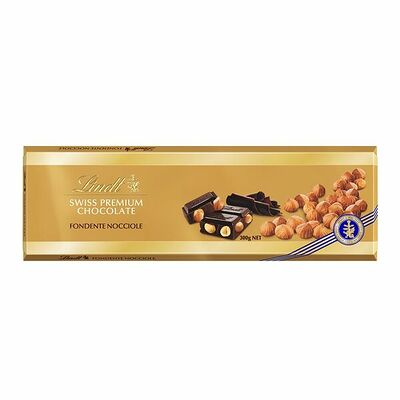 Шоколад темный Lindt Gold с фундуком Швейцария в Азбука Вкуса Экспресс Меню по цене 783 ₽