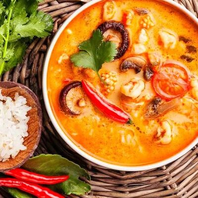 Суп Том ям в Mr.Mao по цене 630 ₽