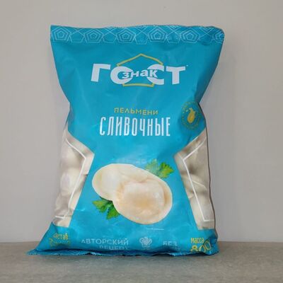 Пельмени сливочные в Пекарня хлеб батон по цене 449 ₽