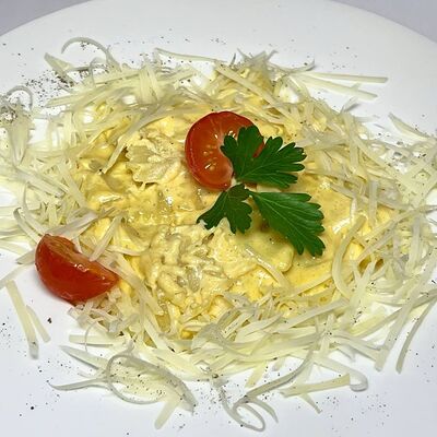 Фарфалле 4 сыра в Iago по цене 540 ₽