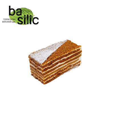 Медовик в Basilic -Территория Вкусной Еды по цене 1325 ₸
