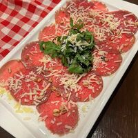 Карпаччо из говядины в Брюссель