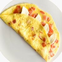 Омлет с адыгейским сыром и томатами в Дом еды