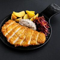 Шницель куриныйв Стрит Шеф