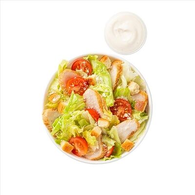 Салат Цезарь с цыплёнком в Zotman Pizza по цене 440 ₽
