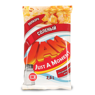Попкорн соленый для микроволновой печи, Jam в Азбука Вкуса Экспресс Меню по цене 56 ₽