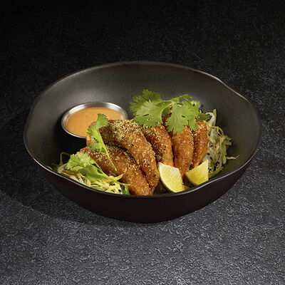 Креветки темпура с капустным салатом в Frank by Баста по цене 1090 ₽