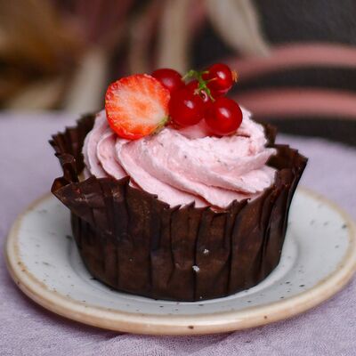 Капкейк Клубничный мохито без сахара и глютена в Co'Zona по цене 400 ₽