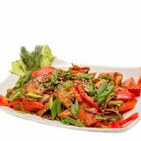 Wok Лапша удон с морепродуктами в Рок-Н-Роллы