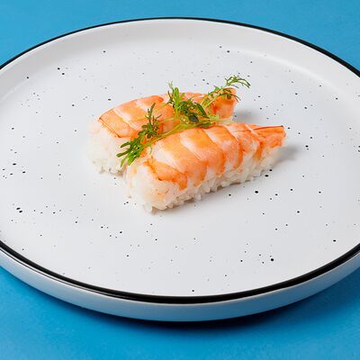 Суши с креветкойв Дарк лава по цене 235 ₽