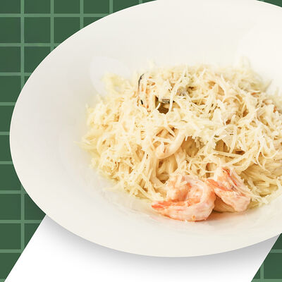 Паста с креветками и цукини в Яем по цене 702 ₽