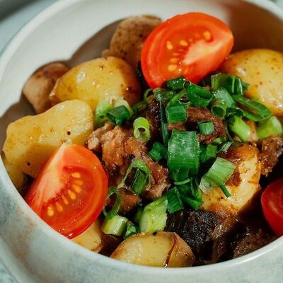 Жареха с языком в Хочу и буду по цене 426 ₽