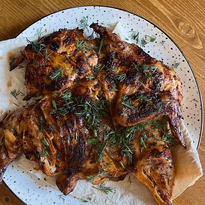 Курица на мангале по-арабски в Chill по цене 744 ₽