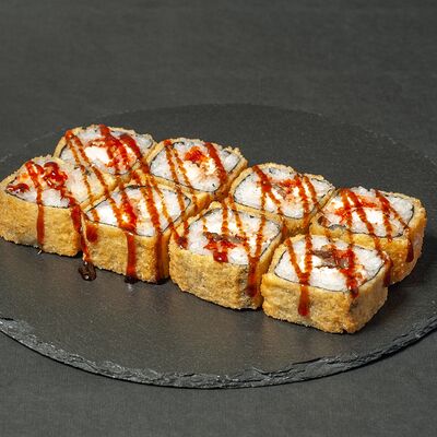 Горячий ролл Дракон в Суши-бар Кингё по цене 660 ₽