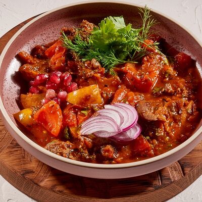 Чашушули с телятиной в Мадлоби по цене 820 ₽
