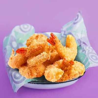 Креветки в панировке 12 шт. в Шалаш Лаваш по цене 600 ₽