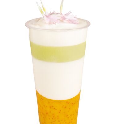 Манго-матча-коллаген лимонад в Green Point по цене 500 ₽