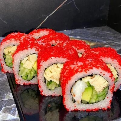 Калифорния с креветкой в Rock’N’Rollы по цене 600 ₽