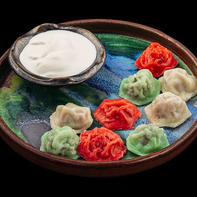 Детские разноцветные пельмени в Zonda по цене 340 ₽