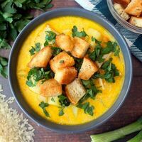 Сырный крем-суп в Let's Talk bar