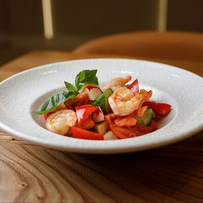 Каталанский с креветками в Сицилия бедда по цене 1320 ₽