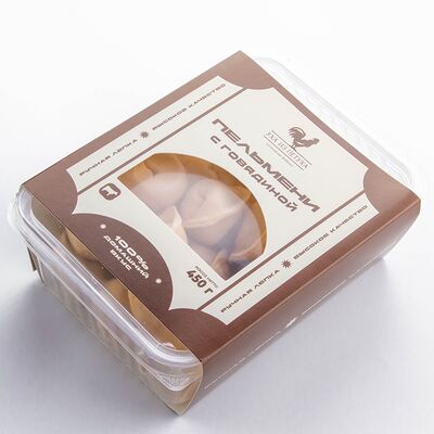 Пельмени из говядины в Уха из петуха по цене 22 р.