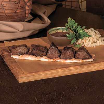 Шашлык из говядины в Аджикинежаль по цене 1120 ₽