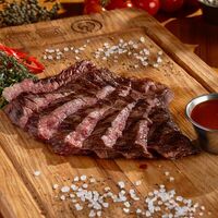 Стейк Мачете в BBQ beer restaurant