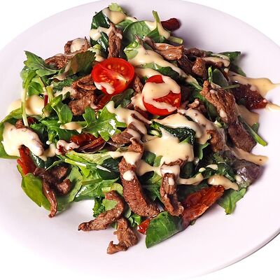 Теплый салат Сицилия в Панорама по цене 1070 ₽