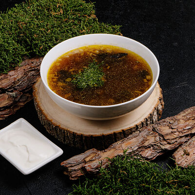 Похлёбка с лесными грибамив Реконструкция по цене 350 ₽