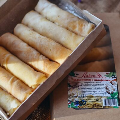 Блинчики с творогом в Лаверна по цене 435 ₽