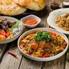 Логотип кафе Чайхана Манас Баатыр