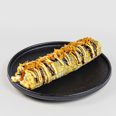 Азия хот-дог с лососем в СУШИБОКС по цене 626 ₽