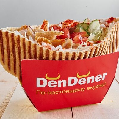 Дёнер с курицей (мини) в DenDener по цене 255 ₽